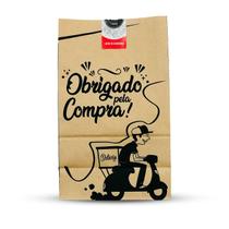 Saco Saquinho Kraft Online Delivery Estampado Econômico Entregas Lanches 24x15x32 75Un Saco Saquinho Kraft Online Delivery Estampado Econômico Entregas Lanches 24x15x32 75Un