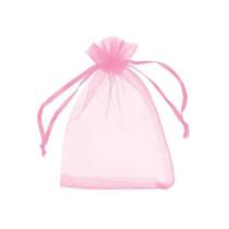 Saco Saquinho Organza Tule Liso 17cm x 30cm Pct Com 10un
