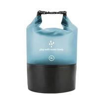 Saco Seco à Prova d'Água de PVC para Mergulho, Rafting, Praia e Natação - 2L, 5L, 10L e 20L