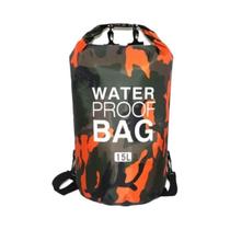 Saco Seco Impermeável de PVC com Camuflagem - Ideal para Rafting, Mergulho e Natação