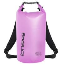 Saco seco transparente impermeável IDRYBAG 2L/5L/10L/15L/20L para caiaque
