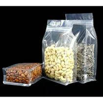 Saco Stand Up Transparente Zip Lock 50 Unidades Armazenar Alimentos Saco Stand Up Transparente Zip Lock 50 Unidades Armazenar Alimentos