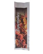 Saco Térmico para Espetinhos 13x40cm Embale Bem c/50 un
