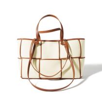 Saco Tote de Tela Grande - Design Minimalista para Ombro