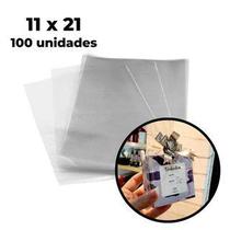 Saco Transparente 11x19 cm Incolor - 50unidades Saco Transparente 11x19 cm Incolor - 50unidades