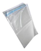 Saco Transparente 22x30 + Aba Adesiva 3cm 200 Un Incolor