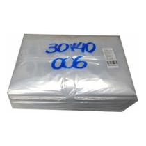 Saco Transparente 30x40 160 Unidades - Cristal Transparente Perfeito para Seu Ecommerce - MEP