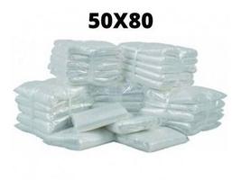 Saco Transparente 50x80 Cm (100 Unds) Utilizado Cesta Básica - Higipack