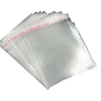 Saco Transparente Com Adesivo Plástico 25X36 - 100 Unidades - Bimport