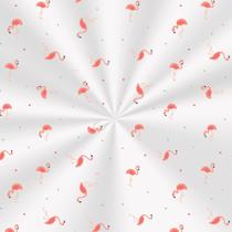 Saco Transparente Flamingos Coral 15x22cm - 50UND Saco Transparente Flamingos Coral 15x22cm - 50UND