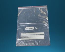 Saco Transparente Saquinho Plástico Fecho Zip 27X32 100 Uni - B&K