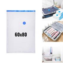 Saco Vácuo Organizador Protetor Roupa Embalagem 60X80 Saco Vácuo Organizador Protetor Roupa Embalagem 60X80