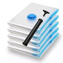 Saco Vácuo Protetor Organizador 100cm X 70cm - 5 peças Saco Vácuo Protetor Organizador 100cm X 70cm - 5 peças
