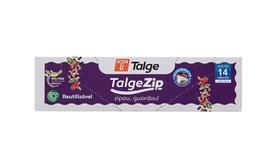 Saco Zip Hermético Fecho Duplo Tamanho 18x20cm C/ 14 Unid.