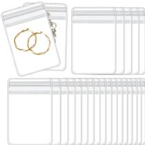 Saco Zip Hermético PVC Transparente 8x12cm - Pct c/ 100