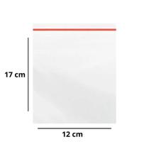 Saco Zip Lock 12x17 - nº6 c/100un - Talge