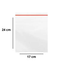 Saco Zip Lock 17x24 - nº8 c/100un