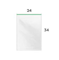 Saco zip n10 24x34cm - 100 un - vabene