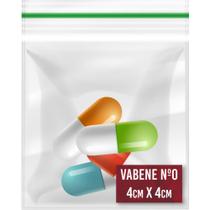 Saco ZIP Transparente N00 4X4CM Pacote com 100 Unidades 1