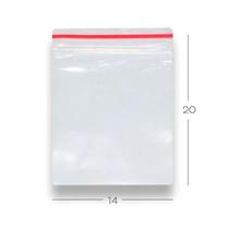 Saco ZipLock Hermético Abre Fecha Freezer N7 14x20 500un