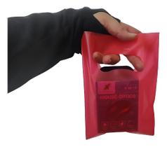 Sacola 16X20 100Un Boca Vada Resistente - Diver - Vermelha