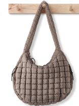 Sacola acolchoada Babysun para mulheres, grande de nylon acolchoado Sacola acolchoada Babysun para mulheres, grande de nylon acolchoado