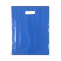 Sacola alca vazada azul (20x30 cm.) c/ 1 kg.