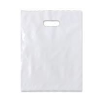 Sacola alca vazada branca (20x30 cm.) c/ 1 kg.