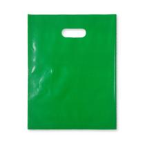 Sacola alca vazada verde claro (20x30 cm.) c/ 1 kg.