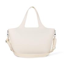 Sacola Amazon Essentials Soft Taupe com laptop de 13 polegadas