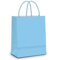 Sacola Azul Bebê 17,5x8,5x21,5CM - Aspel - Unidade