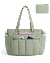Sacola BAGSMART Puffer Nylon para mulheres com bolsa de cosméticos