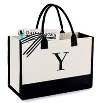 Sacola BeeGreen Classic de lona de 13 onças com bolsa interna com zíper