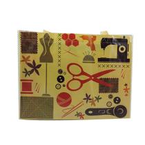 Sacola Bege Patchwork