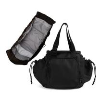 Sacola BIIVOYA Everyday para mulheres com 16 bolsos preta