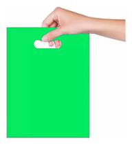 Sacola Boca de Palhaço 20x30 cm - Verde - 25 unidades - Magnatech