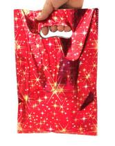 Sacola boca de palhaço Metalizada 20X30cm 25un /