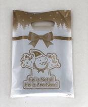 Sacola boca de palhaço Natal 08 30X39cm 50un /