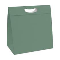 Sacola boca de palhaço Verde para embrulhar presentes embalagem lembrancinha