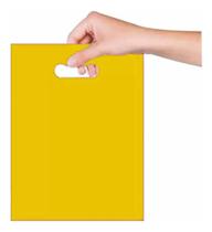 Sacola boca palhaço para presente c/25 amarelo 16x20 - MAGNATECH