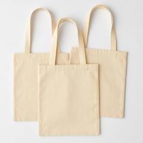 Sacola bolsa ecobag 38x45cm 100% algodão cru lisa