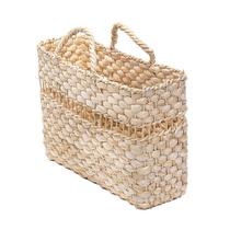 Sacola Bolsa Feira Praia Palha De Milho Ref. 1303 30x14x42 Sacola Bolsa Feira Praia Palha De Milho Ref. 1303 30x14x42