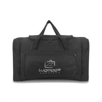 Sacola Bolsa Mala De Viagem academia passeio média Preto - Lugagge Bagstech