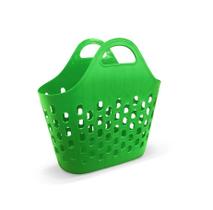 Sacola Bolsa Mercado Feira Brinquedo Multiuso Plástico Verde