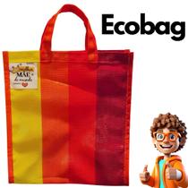 Sacola Bolsa Nylon Ecobag Personalizada com Frases Retornável Feira Mercado