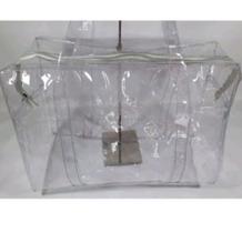 Sacola Bolsa Sacolão 100% Pvc Cristal Jumbo - Carvalho