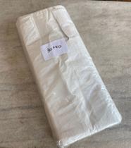 Sacola Branca Fina 30x40 1.5 kilos aprox. 500 sacolas