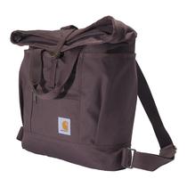 Sacola Carhartt conversível com capa para laptop Wine