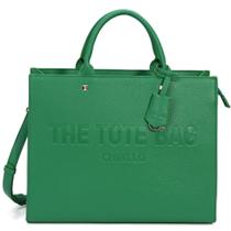 Sacola Chinllo THE TOTE BAG para mulheres verde (M) Sacola Chinllo THE TOTE BAG para mulheres verde (M)