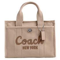 Sacola Coach Cargo Tote 26 Dark Natural para mulheres e homens Sacola Coach Cargo Tote 26 Dark Natural para mulheres e homens